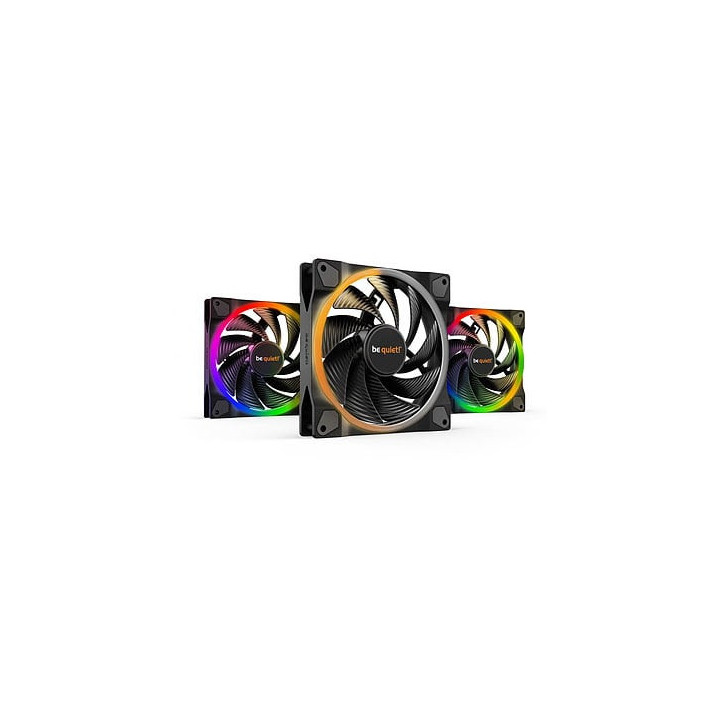 Light Wings 140mm PWM ARGB High Speed Kit x3 BL079 - BL079 | Be Quiet! 