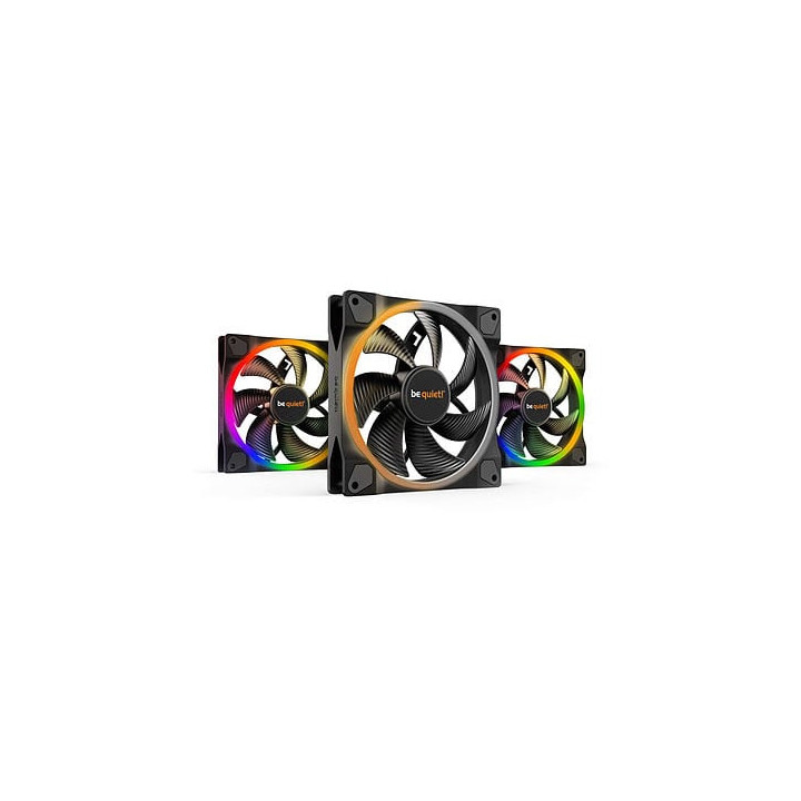 Light Wings 140mm PWM ARGB Kit x3 - BL078 - BL078 | Be Quiet! 