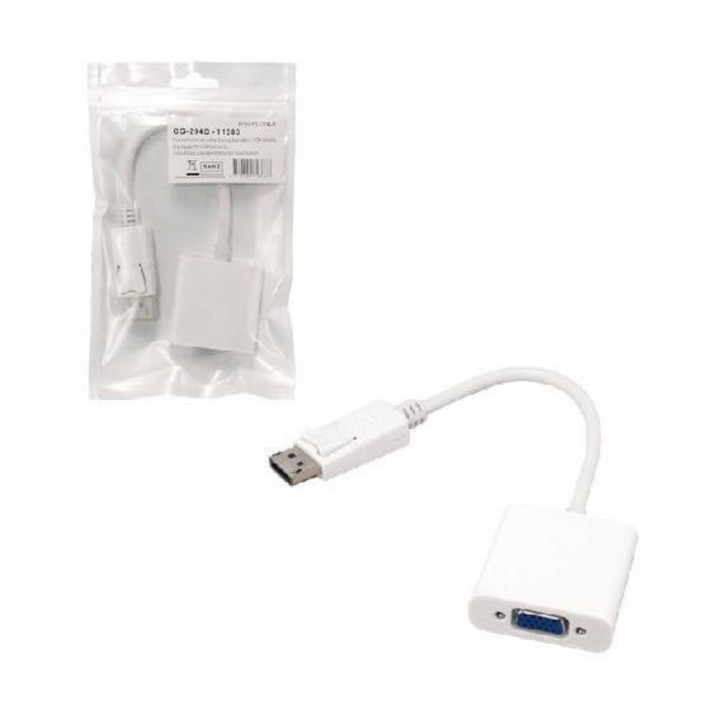 Adap. en câble displayport mâle/VGA f - CG294C | MCL Samar 