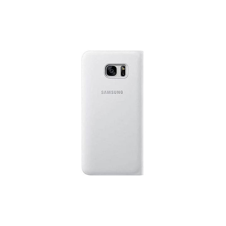 Etui folio Stand Blanc pour Galaxy S7 Edge - MUSNS0266 | Générique 