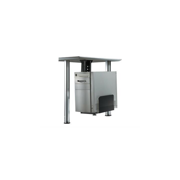 CPU-D200   Support d'ordinateur   argenté(e) - CPUD200SILVER | NewStar 