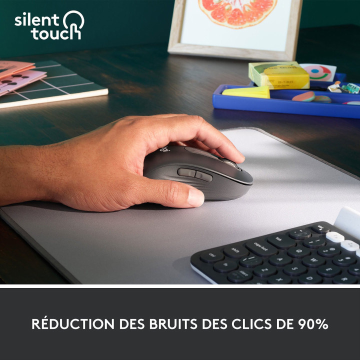 M650 Signature L Gauche Bluetooth - Graphite  - 910006239 | Logitech 