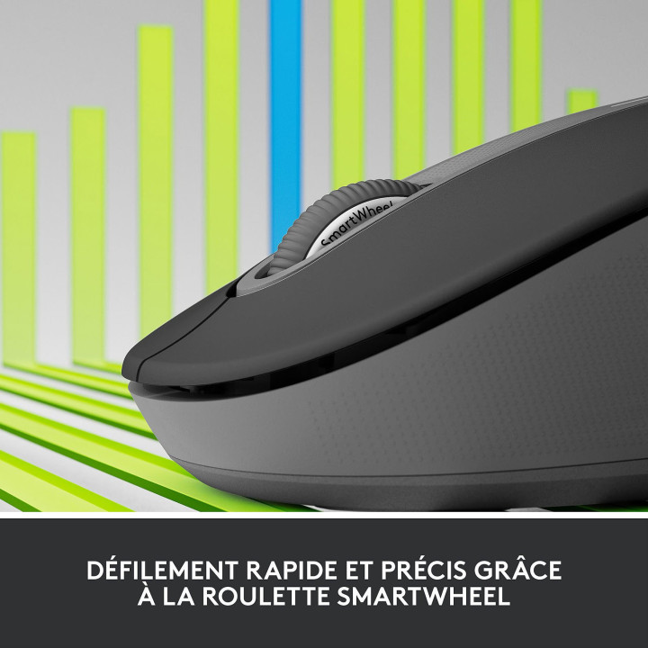 M650 Signature L Gauche Bluetooth - Graphite  - 910006239 | Logitech 