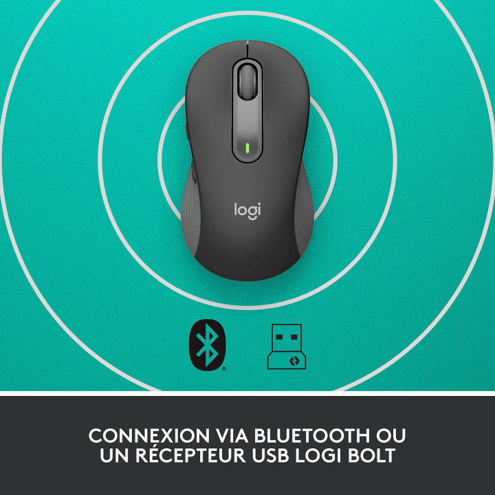 M650 Signature L Bluetooth - Graphite - 910006236 | Logitech 