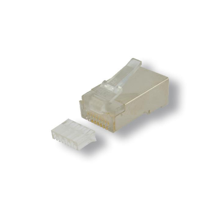 Sachet de 50 connecteurs RJ45 blindés - RJ45B50 | MCL Samar 