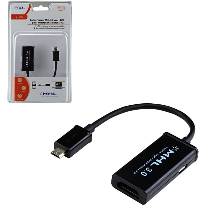 MHL 3.0 converter smartphones or tablets - CG3296C | MCL Samar 