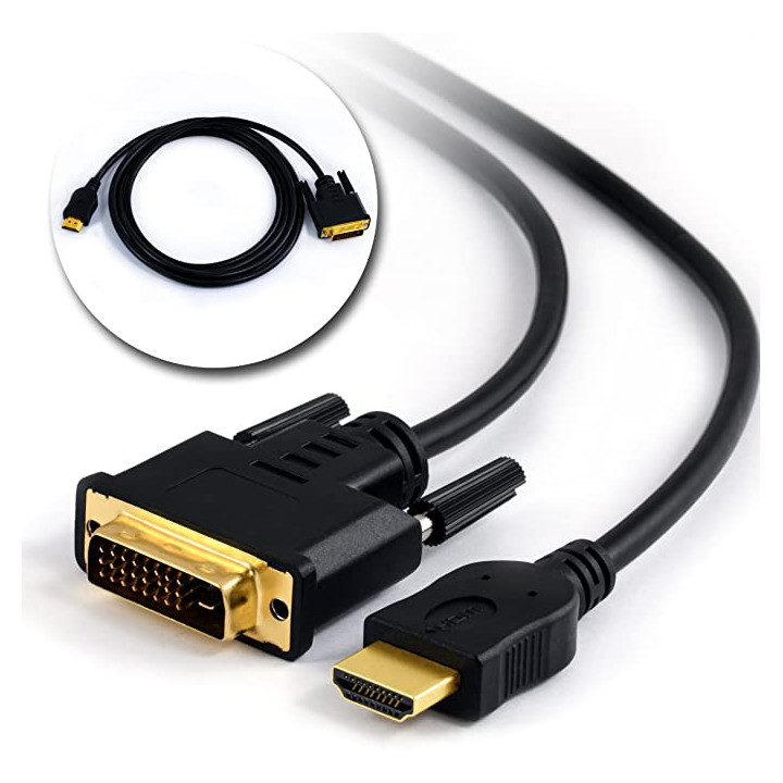 Cable/HDMI 19>DVI-D 24+1 2m - MC3812M | MCL Samar 