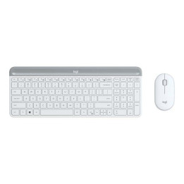 MK470 White - Slim Wireless Combo - 920009191 | Logitech 