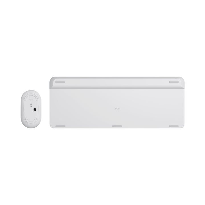 MK470 White - Slim Wireless Combo - 920009191 | Logitech 