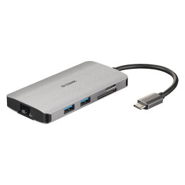 8-in-1 USB-C Hub Multi - DUBM810 | D-Link 