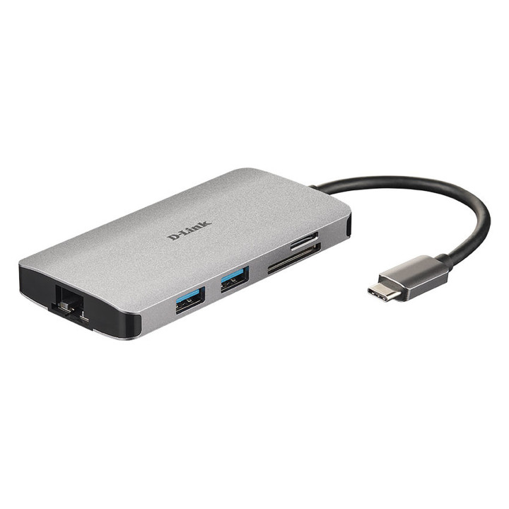 8-in-1 USB-C Hub Multi - DUBM810 | D-Link 