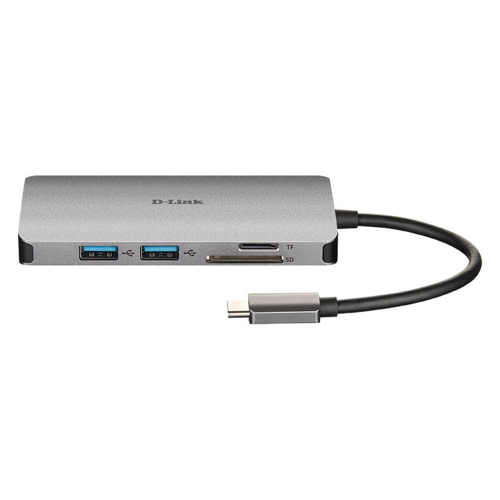 8-in-1 USB-C Hub Multi - DUBM810 | D-Link 