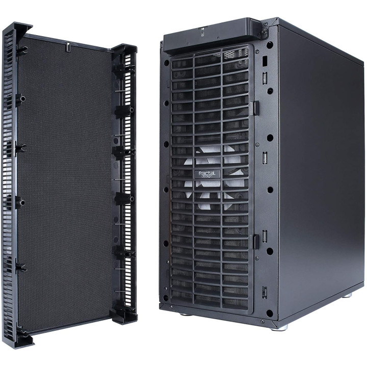 Fractal Design Define C TG Midi-Tower, schwarz, Te - FDCADEFCBKTG | Fractal Design 