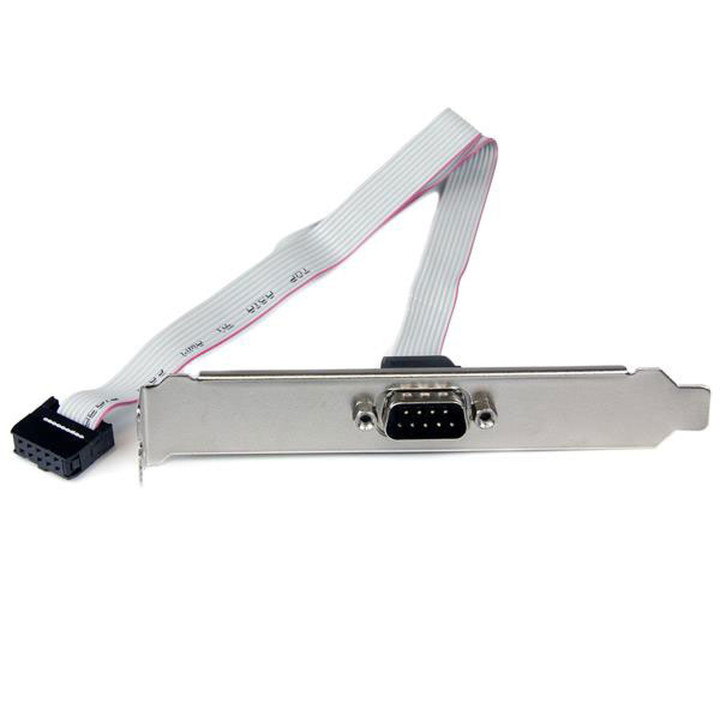 DB9 Male avec plaque support vers IDC 10 Femelle - PLATE9M16 | StarTech 