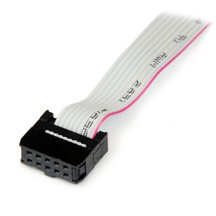 DB9 Male avec plaque support vers IDC 10 Femelle - PLATE9M16 | StarTech 