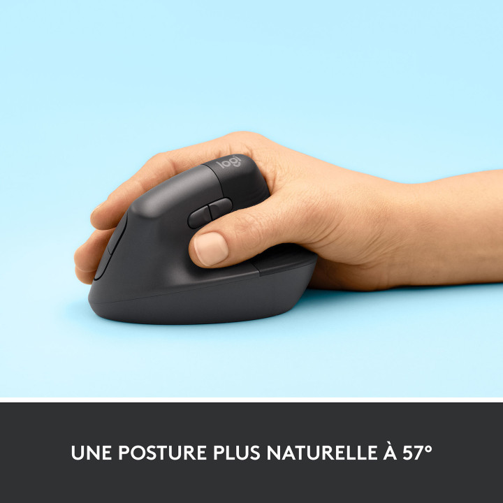 Lift Ergonomique Silencieuse - Graphite - 910006473 | Logitech 