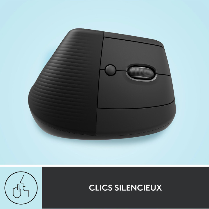 Lift Ergonomique Silencieuse - Graphite - 910006473 | Logitech 