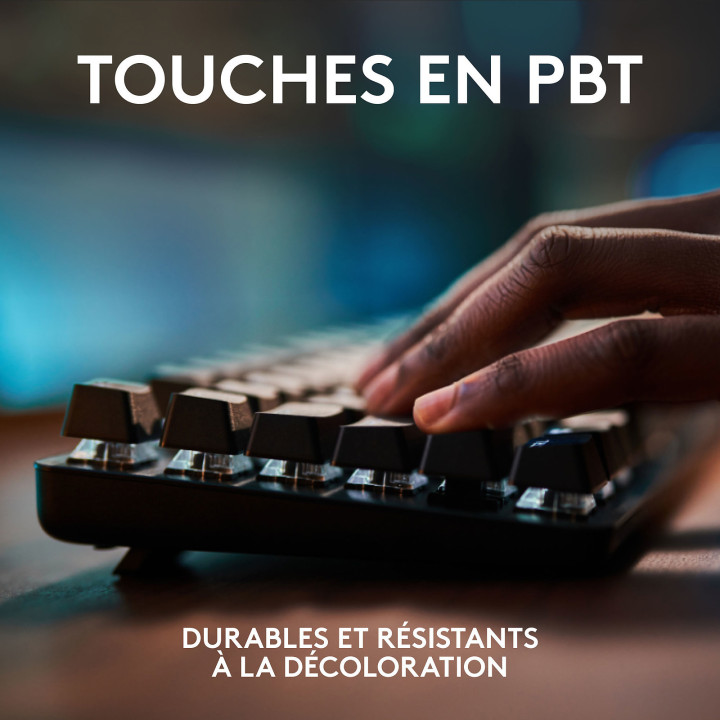 G413 TKL FR - Noir - 920010444 | Logitech 