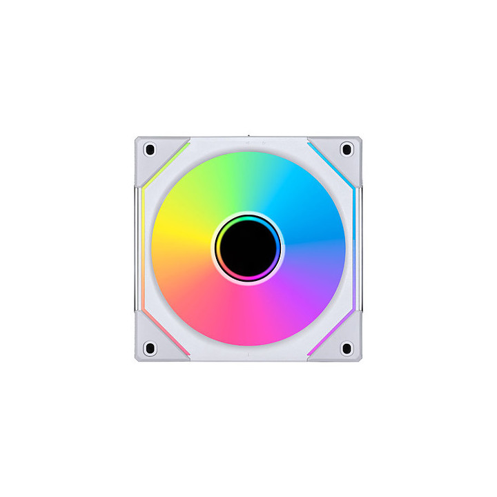 UNI FAN INFINITY SL120 RGB - Blanc Pack de 3 +CTRL - UFSLIN1203W | Lian-Li 