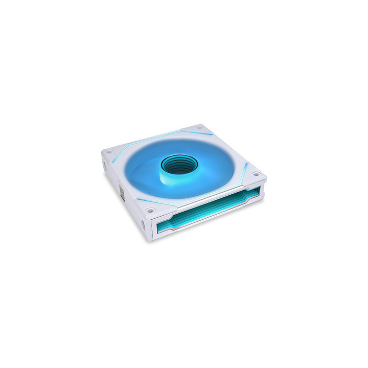 UNI FAN INFINITY SL120 RGB - Blanc Pack de 3 +CTRL - UFSLIN1203W | Lian-Li 