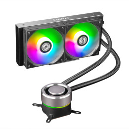 GALAHAD AIO 240 RGB Noir v2 - GALAHADAIO240SLV2Black | Lian Li 