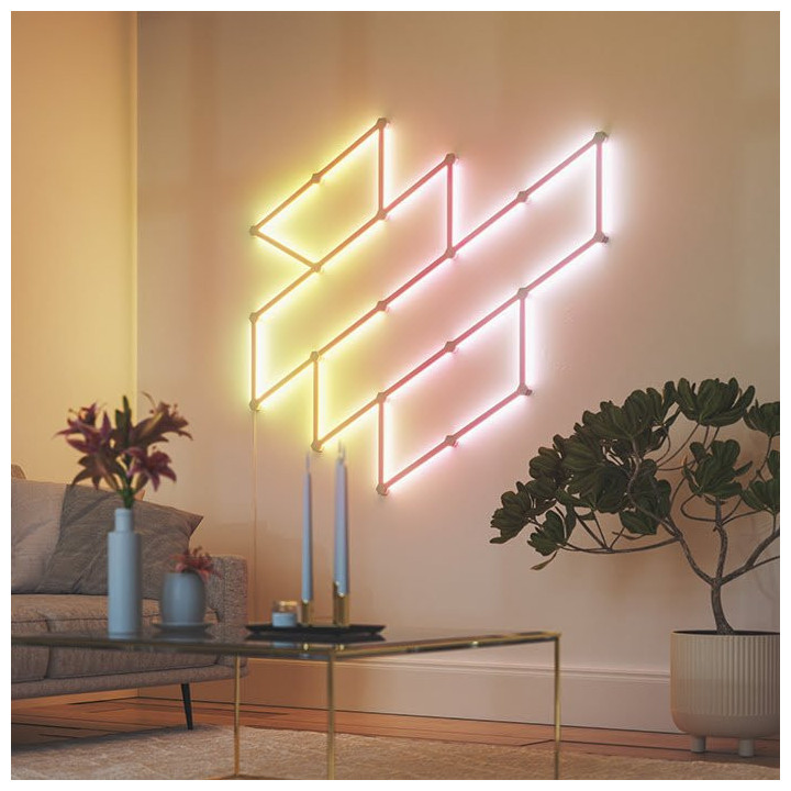 Lines Starter Kit - 15 pièces - NL59K6002LW15PKEU | Nanoleaf 