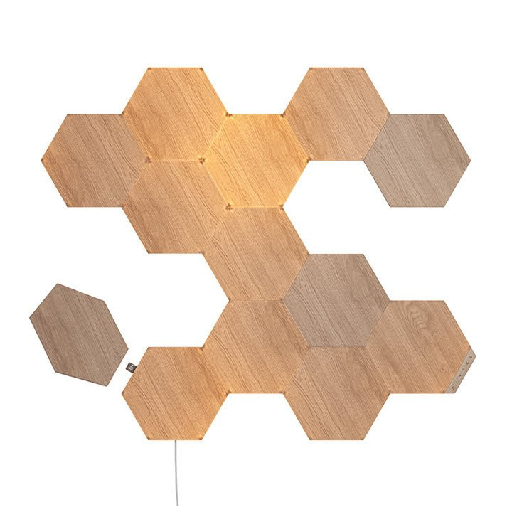 Elements Hexagons Starter Kit - 7 pièces  - NL52K7002HB7PK | Nanoleaf 