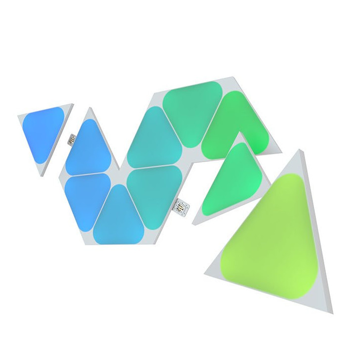 Shapes Mini Triangles Pack Expansion - 10 pièces - NL481001TW10PK | Nanoleaf 