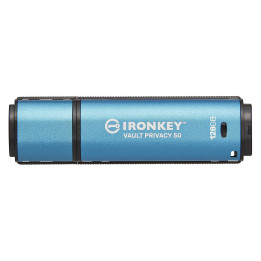 Clé 128Go USB 3.2 Vault Privacy 50 IKVP50/128GB - IKVP50128GB | Kingston 