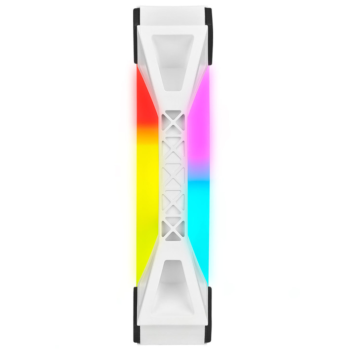 Kit x2 iCUE QL140 RGB Blanc 140mm - CO-9050106-WW | Corsair 