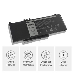 Battery 6Mt4T For Dell 62Wh - DWXL2220B051Y3 | DLH Energy 