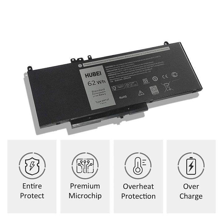 Battery 6Mt4T For Dell 62Wh - DWXL2220B051Y3 | DLH Energy 