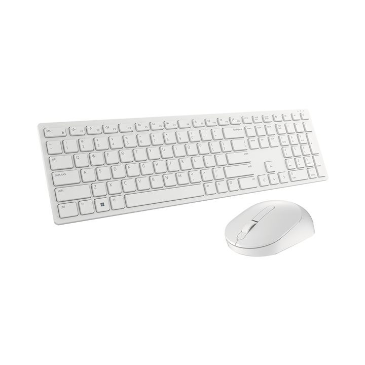 Dell KM5221W - Pack Clavier + Souris sans fil blanc 