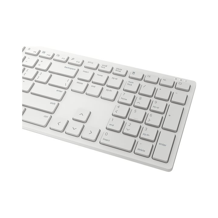 Dell KM5221W - Pack Clavier + Souris sans fil blanc 