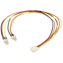 12in TX3 Fan Power Splitter Cable - TX3SPLIT12 | StarTech 