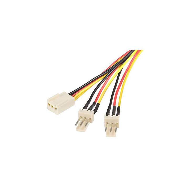 12in TX3 Fan Power Splitter Cable - TX3SPLIT12 | StarTech 