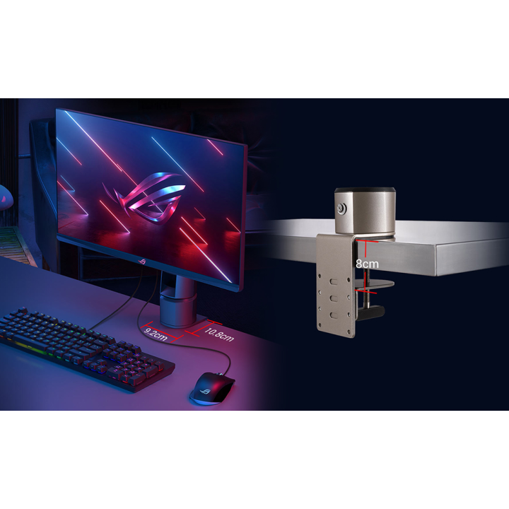 ROG Monitor Desk Mount Kit ACL01 - pince en C - 90LA00I7B01170 | Asus 