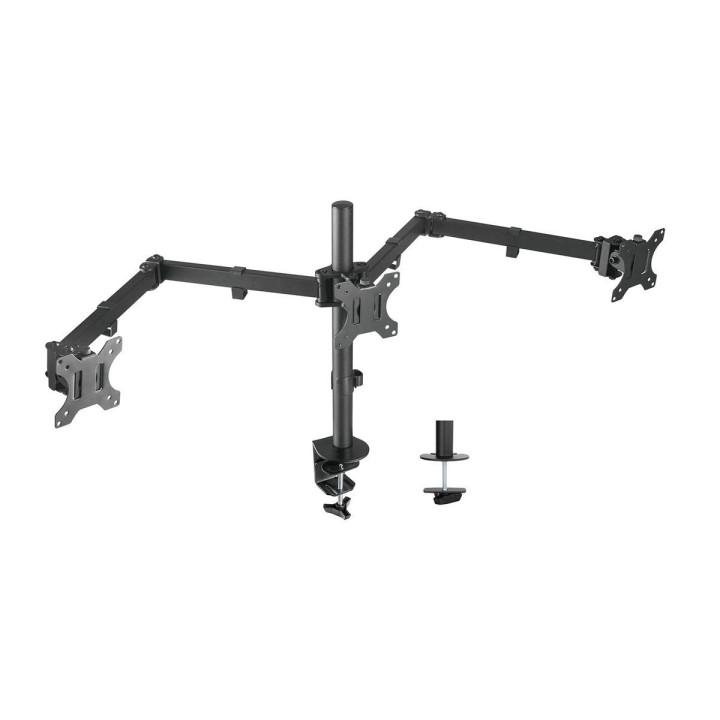 Support bureau 3 écrans 13" à 27" VESA 100x100 - 0151623 | Kimex International 