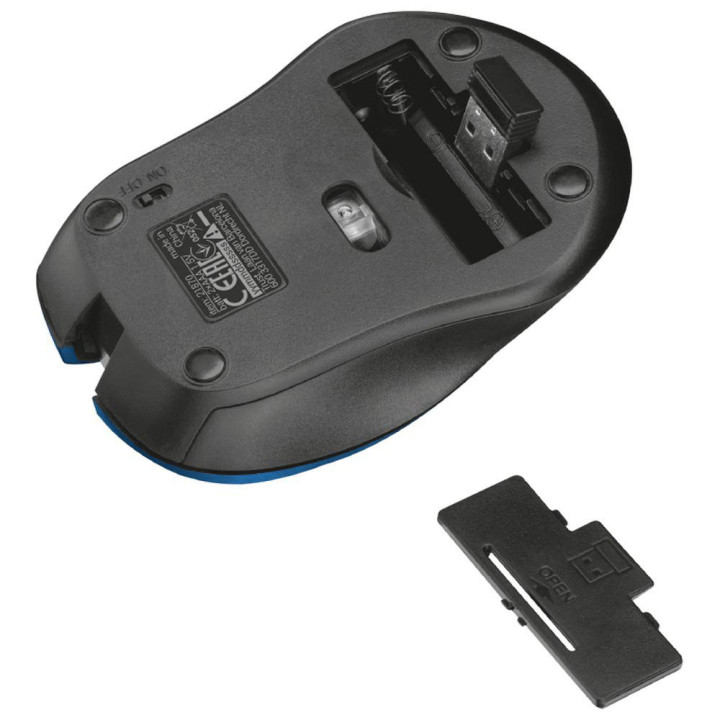 Mydo Silent - Bleu/Sans fil - 21870 | Trust 