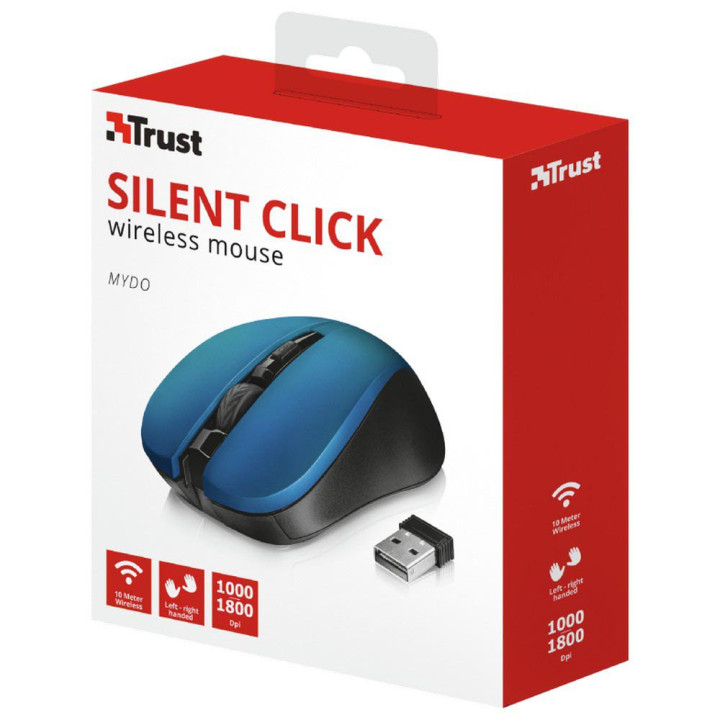 Mydo Silent - Bleu/Sans fil - 21870 | Trust 