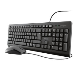 Primo - Clavier/Souris/Noir/Filaire - 23993 | Trust 