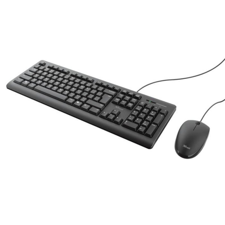 Primo - Clavier/Souris/Noir/Filaire - 23993 | Trust 