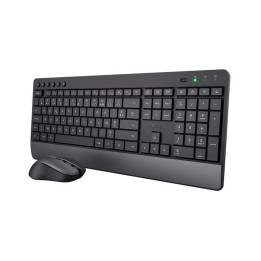 Trezo - Clavier/Souris/Noir/Sans fil - 24534 | Trust 