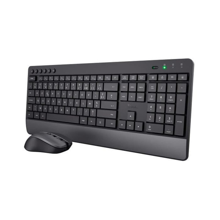 Trezo - Clavier/Souris/Noir/Sans fil - 24534 | Trust 