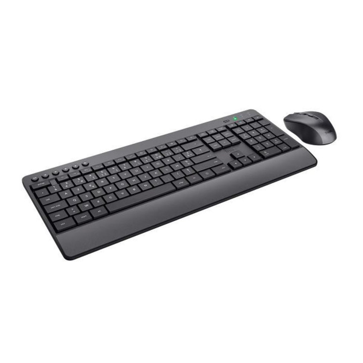 Trezo - Clavier/Souris/Noir/Sans fil - 24534 | Trust 