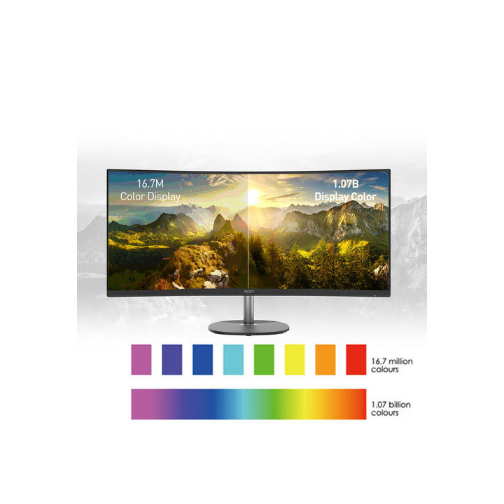 Pro MP341CQ 34" WQHD/CURVE/100Hz/VA/1ms/FreeSync - 9S63PB2CT002 | MSI 