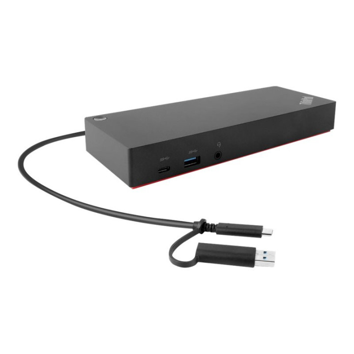 Lenovo - Station d accueil ThinkPad Hybrid USB-C avec 