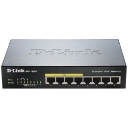 8 Ports Gigabit/4 Ports PoE+ - DGS-1008P - DGS1008PE | D-Link 