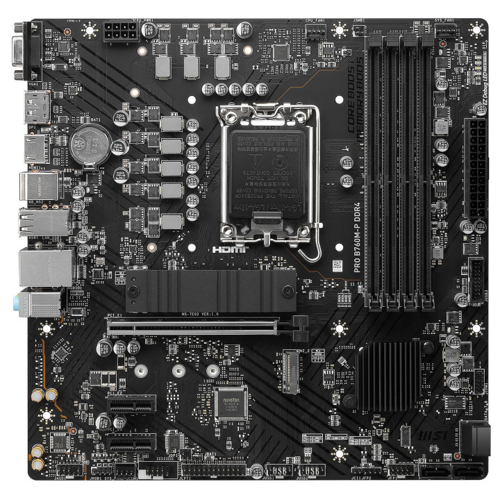 PRO B760M-P - B760/LGA1700/DDR5/mATX - PROB760MP | MSI 