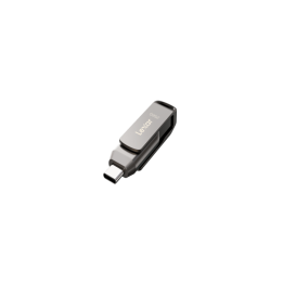 Clé 256Go USB 3.1 + Type C JumpDrive D400 - LJDD400256GBNQNG | Lexar 